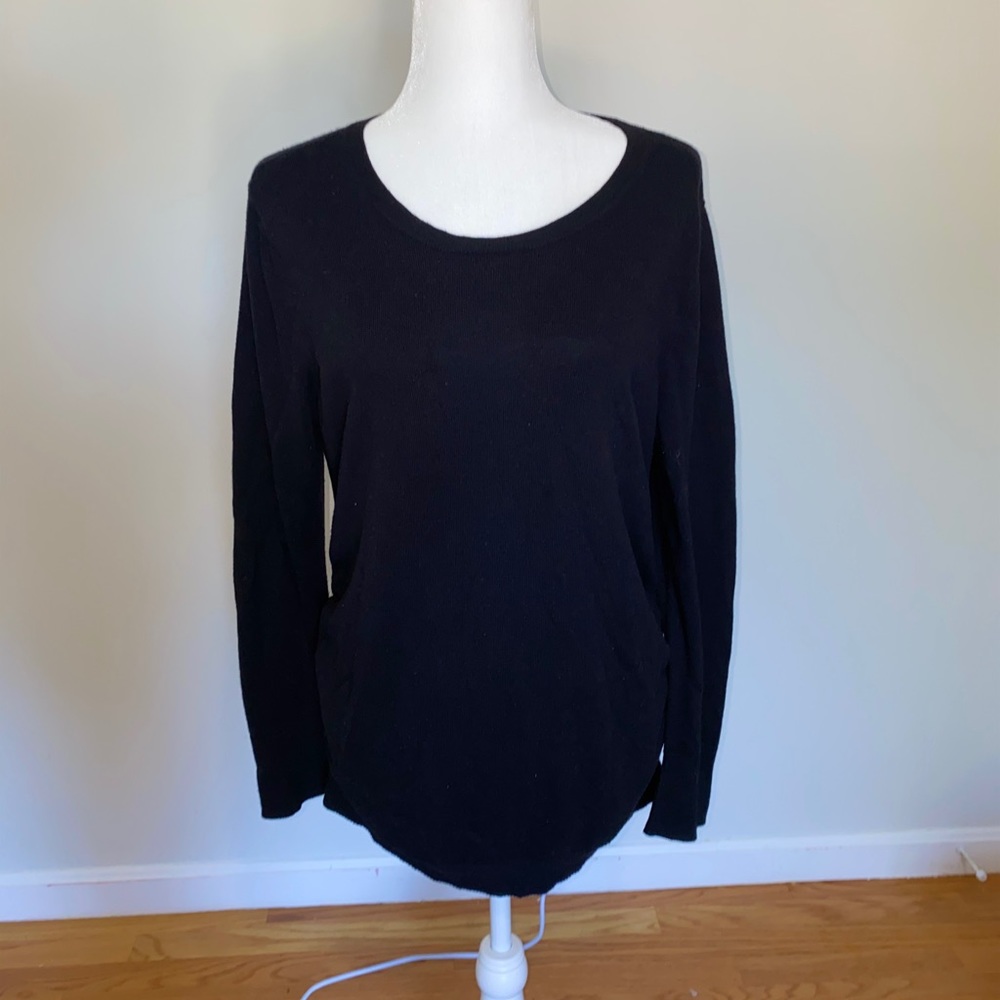Crew Neck Maternity Sweater